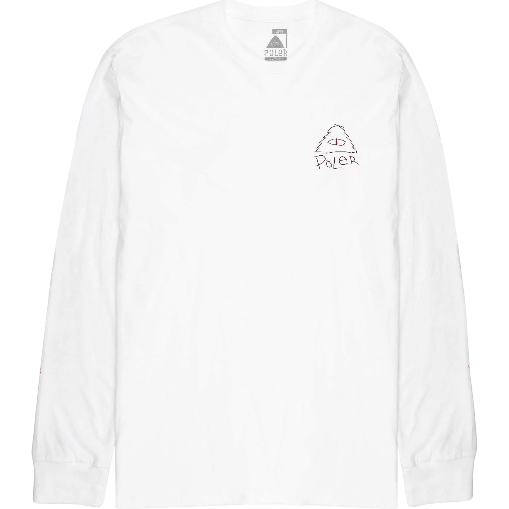 Fashion Garabato De Manga Larga Camisetas De Manga Larga