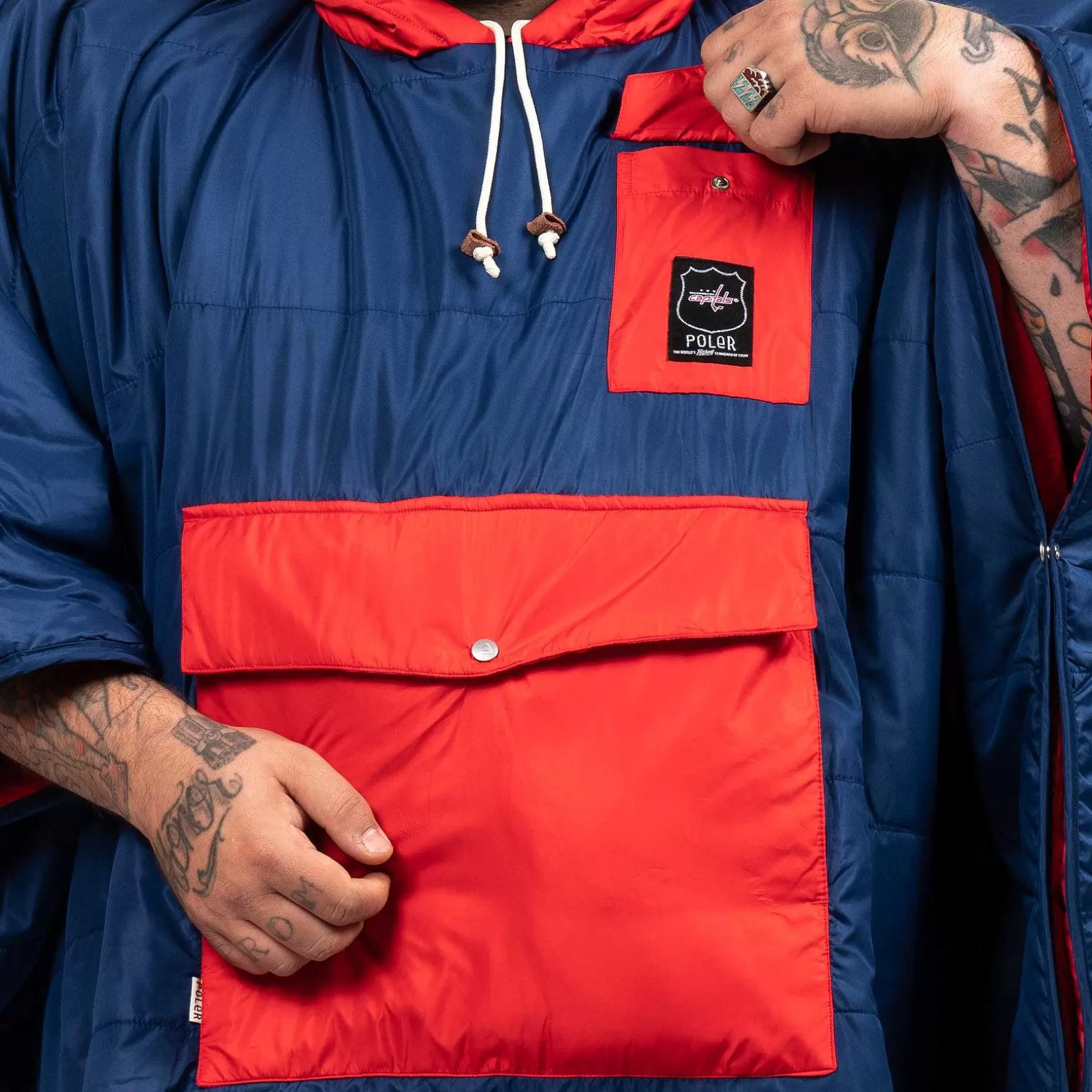 Online Poncho De Las Capitales De Washington Poncho