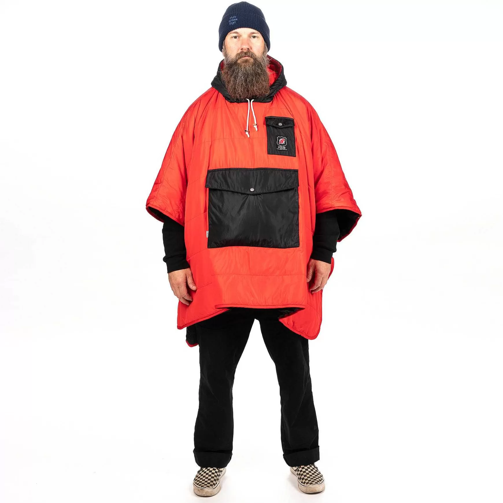 Flash Sale Poncho De Los Diablos De Nueva Jersey Poncho