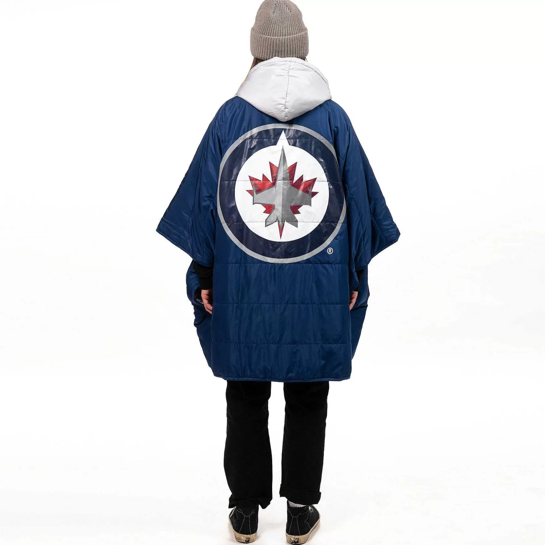 Clearance Poncho De Los Jets De Winnipeg Nhl