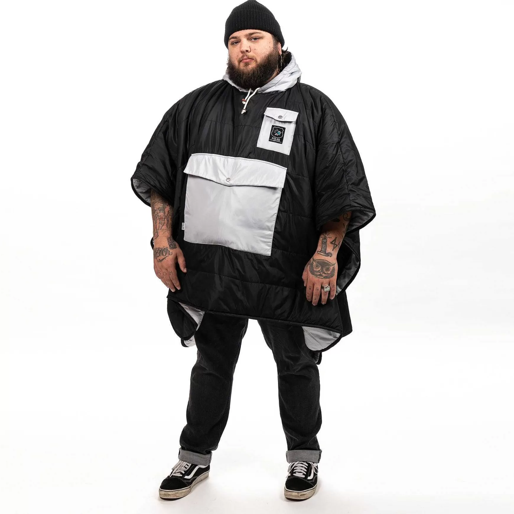 Fashion Poncho Tiburones San Jose Nhl